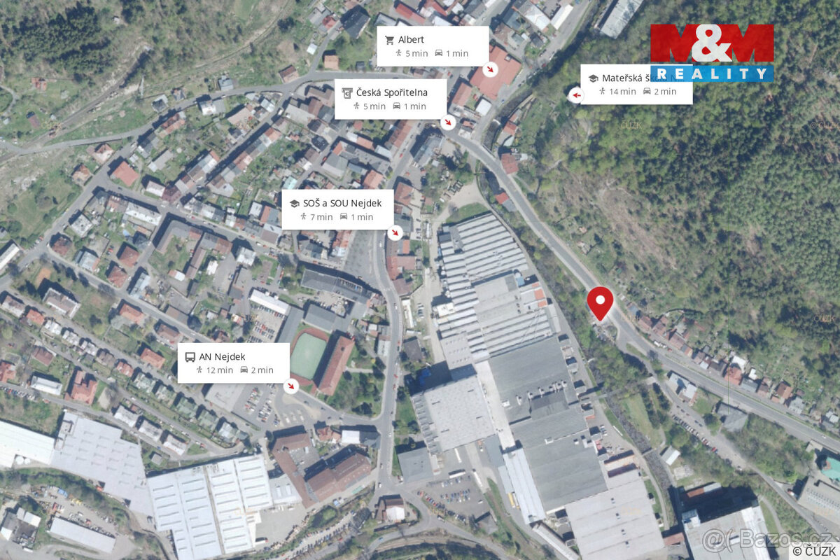 Prodej nájemního domu, 190 m², Nejdek, ul. Karlovarská - 17