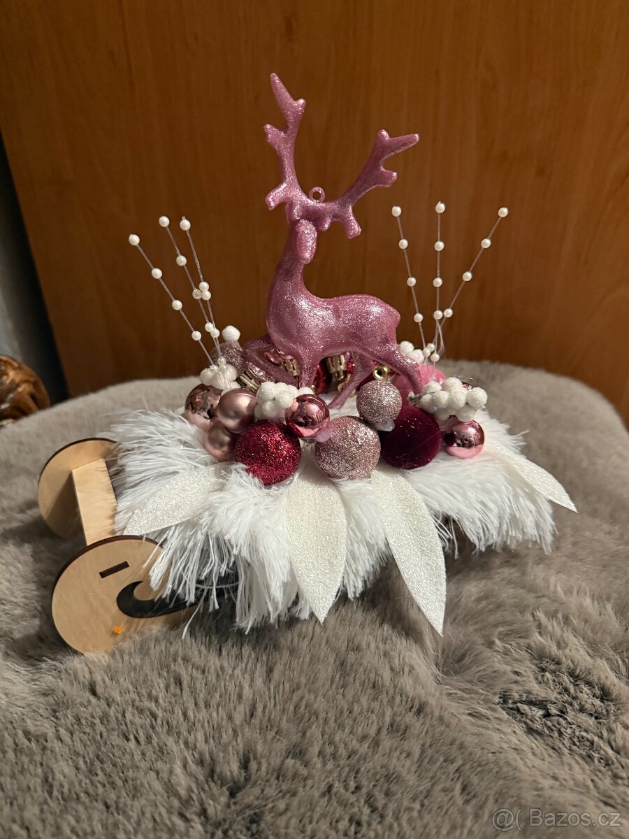 Vánoční dekorace, adventní svicny - 17