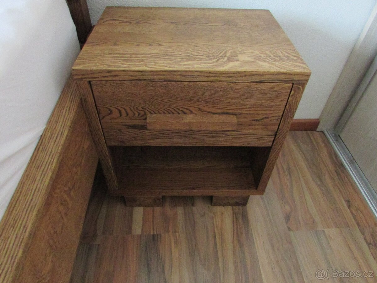 Masívna dubová posteľ Elegant + 2 stolíky zdarma, od 730€ - 17