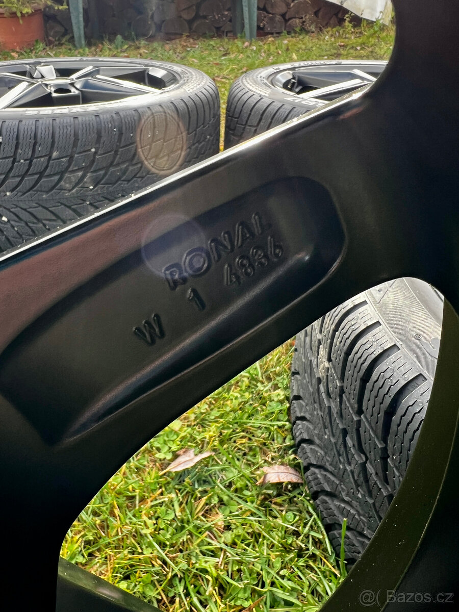 ALU ROVAL 7,5jx17ET46 + PNEU NOKIAN 225/45 R17 - 17