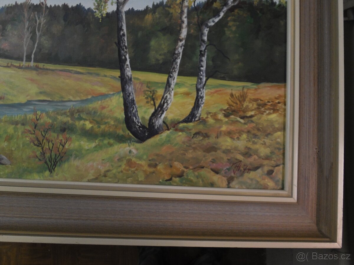 Obraz doba žní + další obrazy - 17