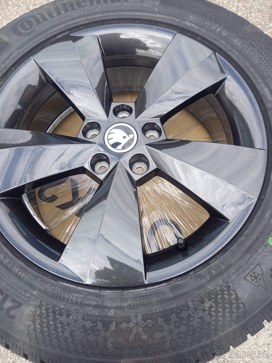 Š.Kodiaq, Kodiaq 2/VW Tiguan-NOVÁ zimní Alu sada -215/65R17. - 17