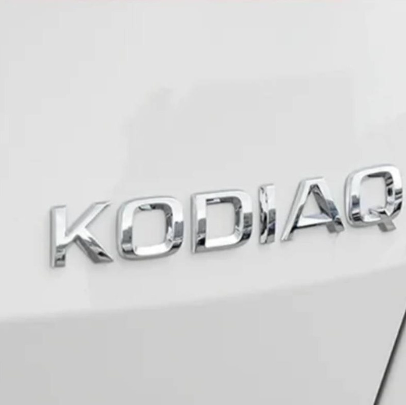 ŠKODA nápisy ČIERNE / CHROMOVE - 17