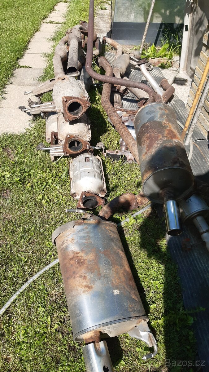 výfuky cx7 2,2d , GH 2,2d mazda 2 DE1,4i 3 BL 2,0disi - 17