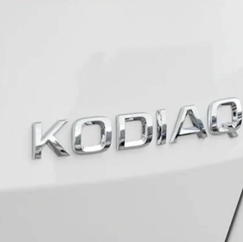ŠKODA nápisy ČIERNE / CHROMOVE - 17