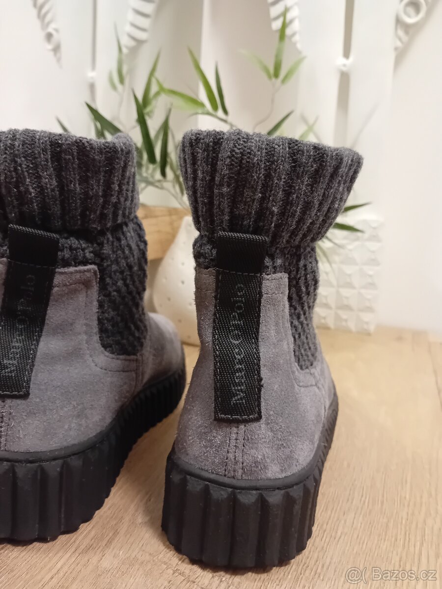 Marc O'Polo dámské chelsea kotníkové boty vel. 36 kožené - 17