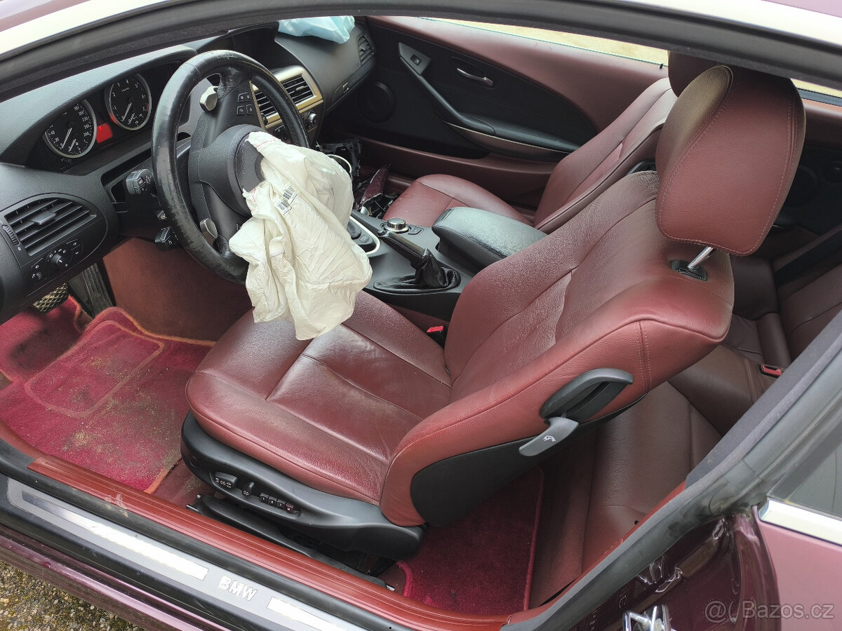 Bmw e63 650i 270kw veškeré náhradní díly z vozu - 17