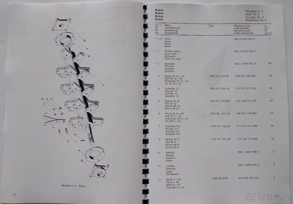 Rotační žací stroje AGROSTROJ - 17