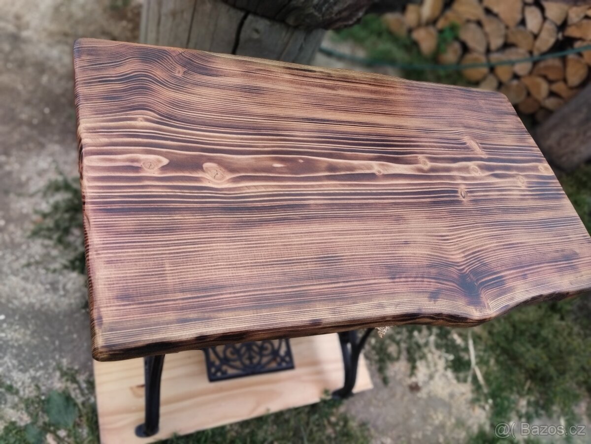 Jídelní stůl pro 4 osoby - MASIVNÍ DŘEVO- BŘÍZA - 17