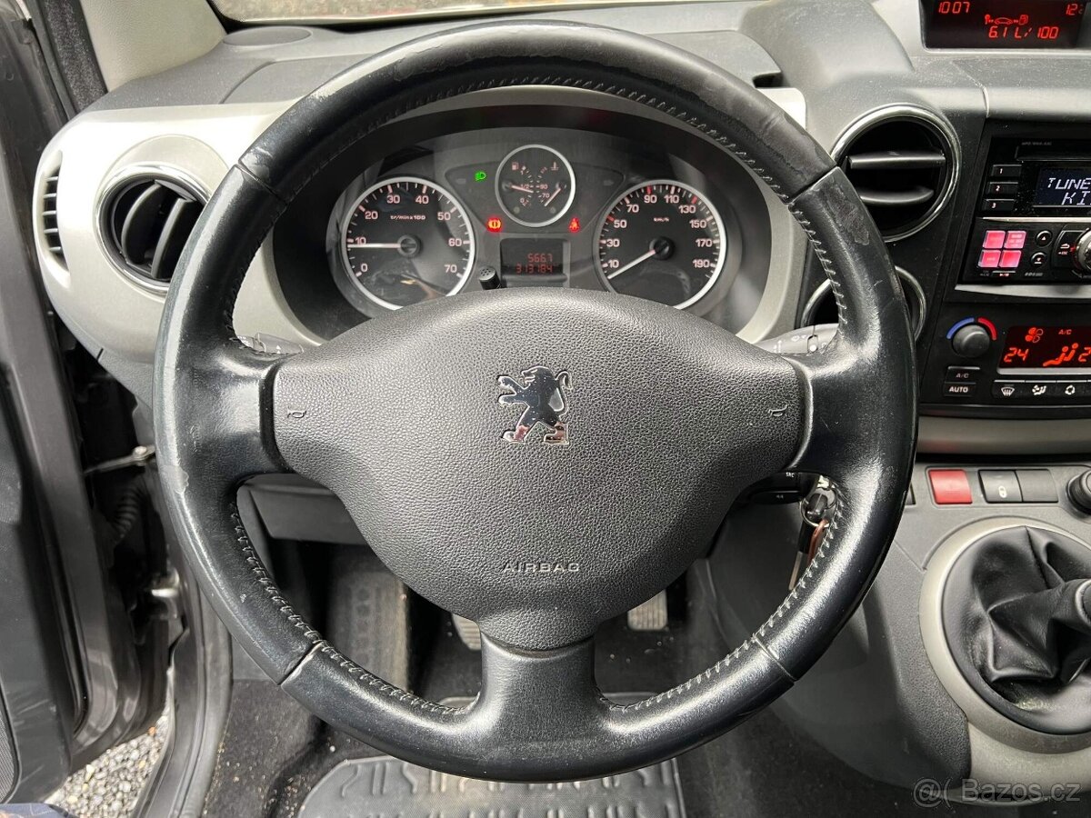 Peugeot Partner TeePee 1.6 HDI 80KW tažné klima 2010 STK - 17