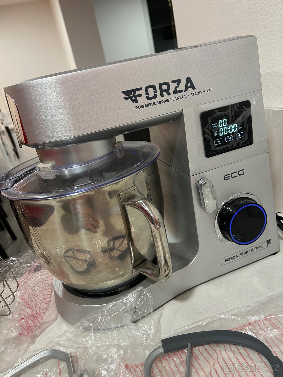 Kuchyňský robot ECG Forza 7800 Ultimo Argento - 17