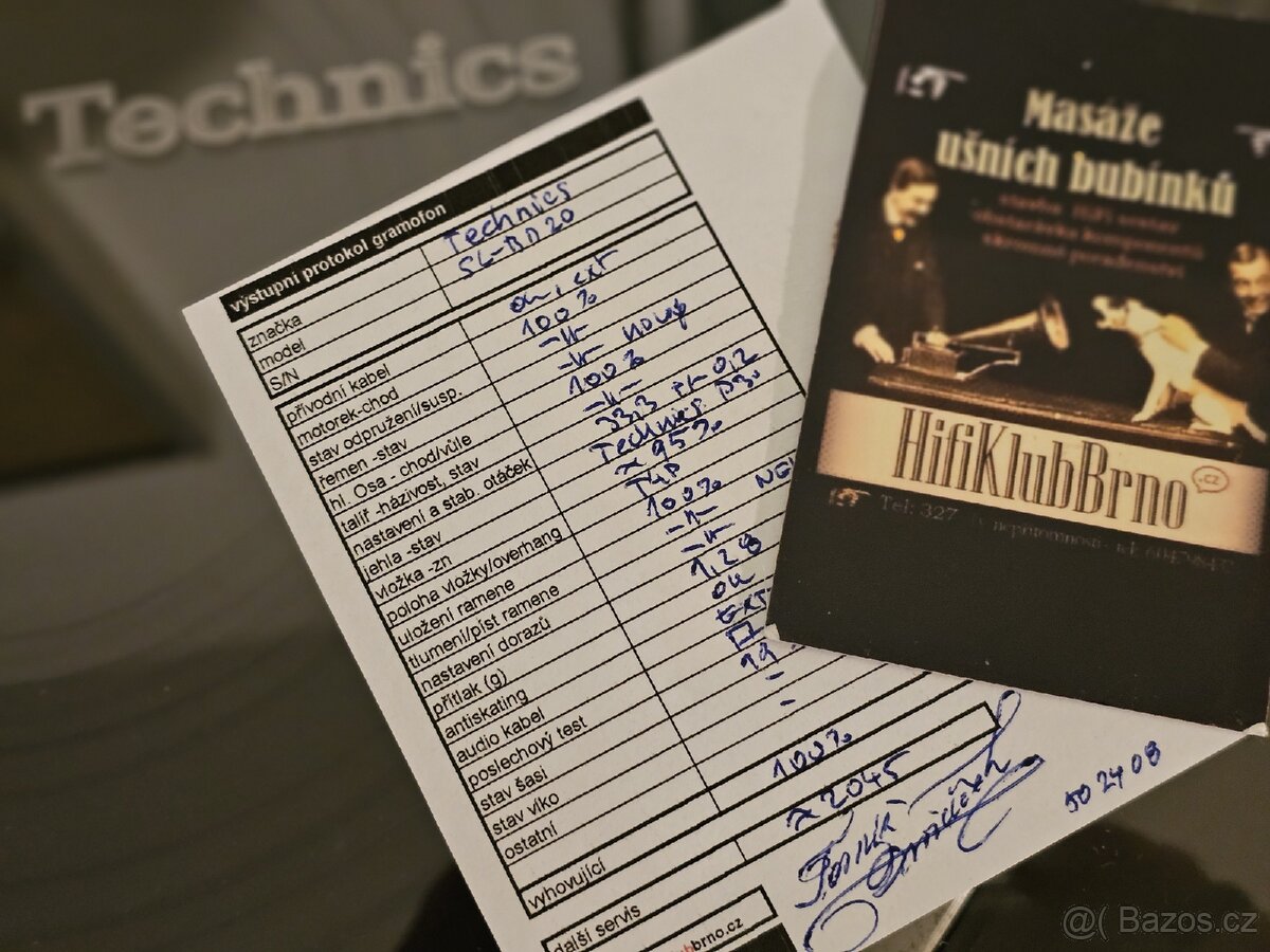 Gramofon Technics v DÁRKOVÉM stavu - 17