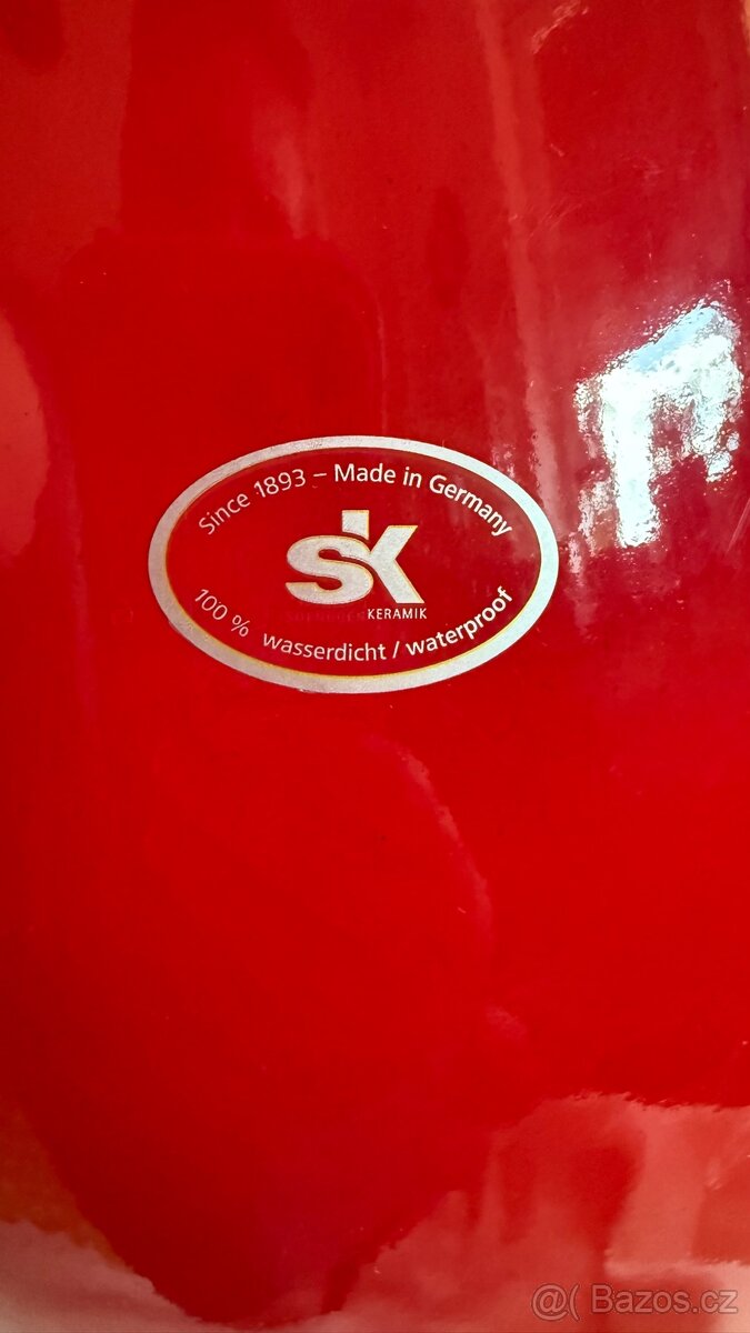 Obal/keramický Luna lizard, krémový-šedý - 17