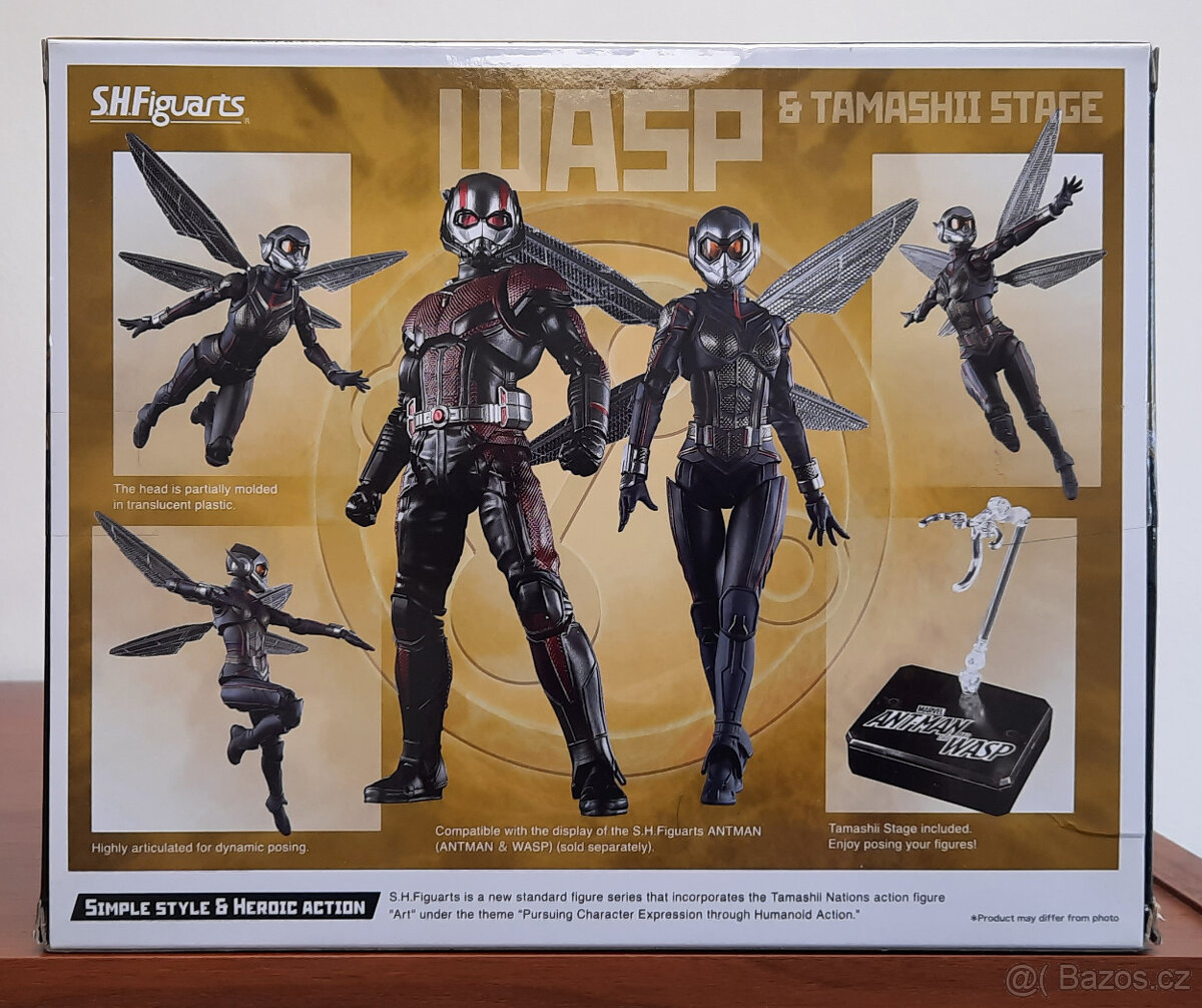 Originál figurka Bandai SHF Figuarts Wasp Marvel 15cm sleva - 17