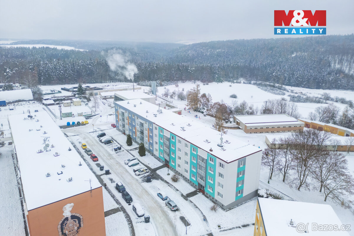 Pronájem bytu 2+1, 58 m², Kaznějov, ul. Školní - 17