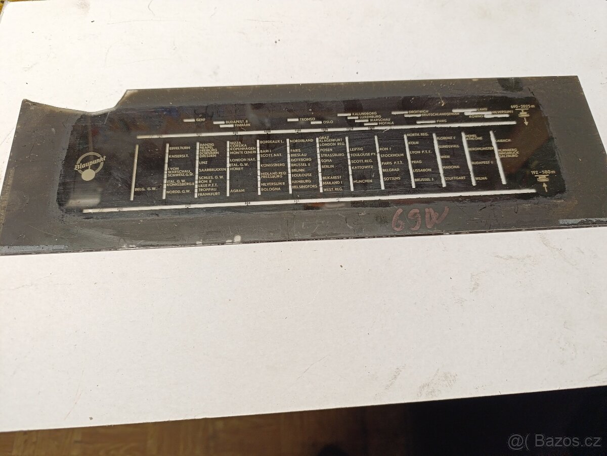 stupnice na starožitná radia - 17