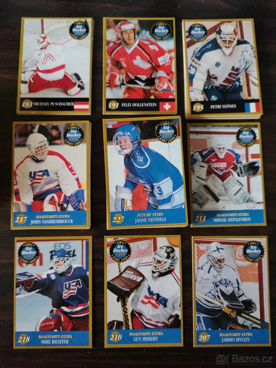 Predám hokejové kartičky repre. (Wien96, Globe95, Semic95..) - 17