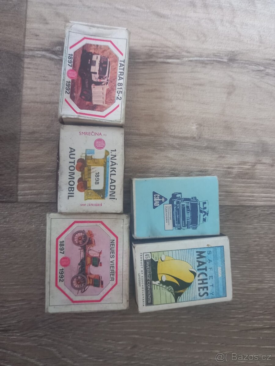 Krabičky od sirek (120ks) - 17