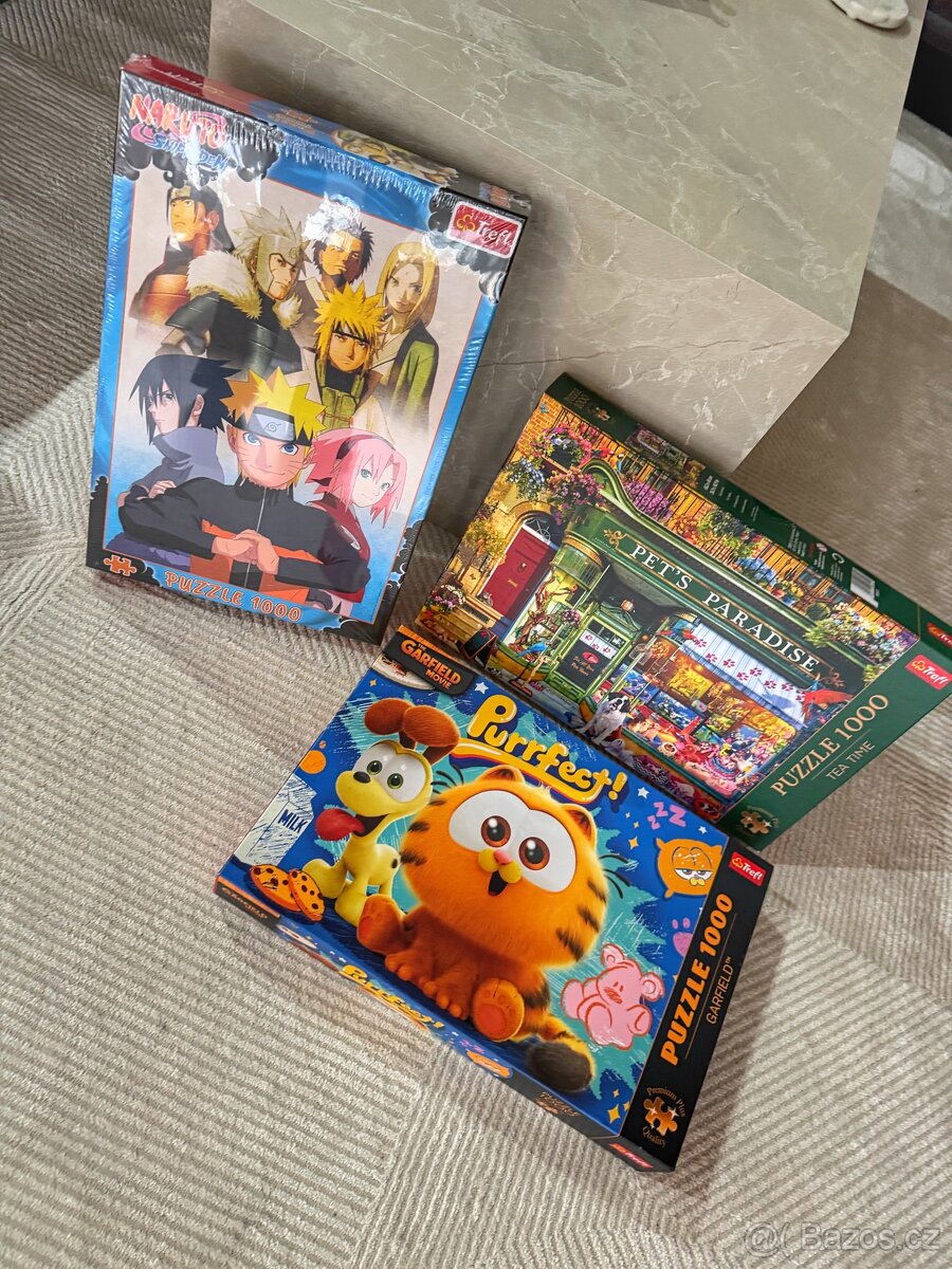 3x puzzle 1000 dílků - 17