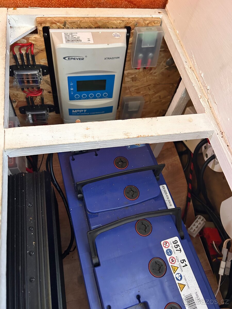 Karavan obytný do přírody na ryby + předstan - 17