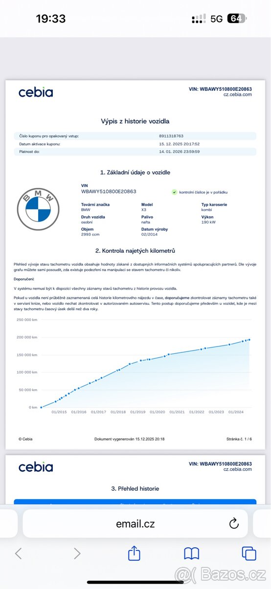 BMW X3, 30d xDrive M paket - 17