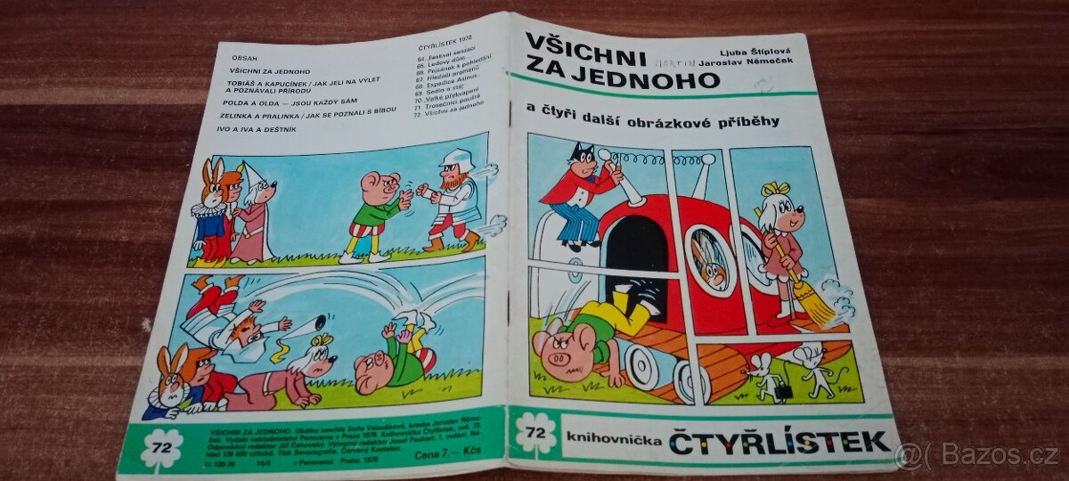 Čtyřlístek č. 64 - 72. Ročník 1978. - 17