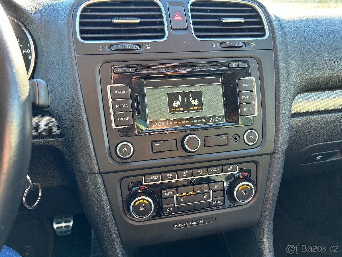 VW GOLF VI 1.4TSI 90KW 134TKM STYLE NAVI WEBASTO - 17