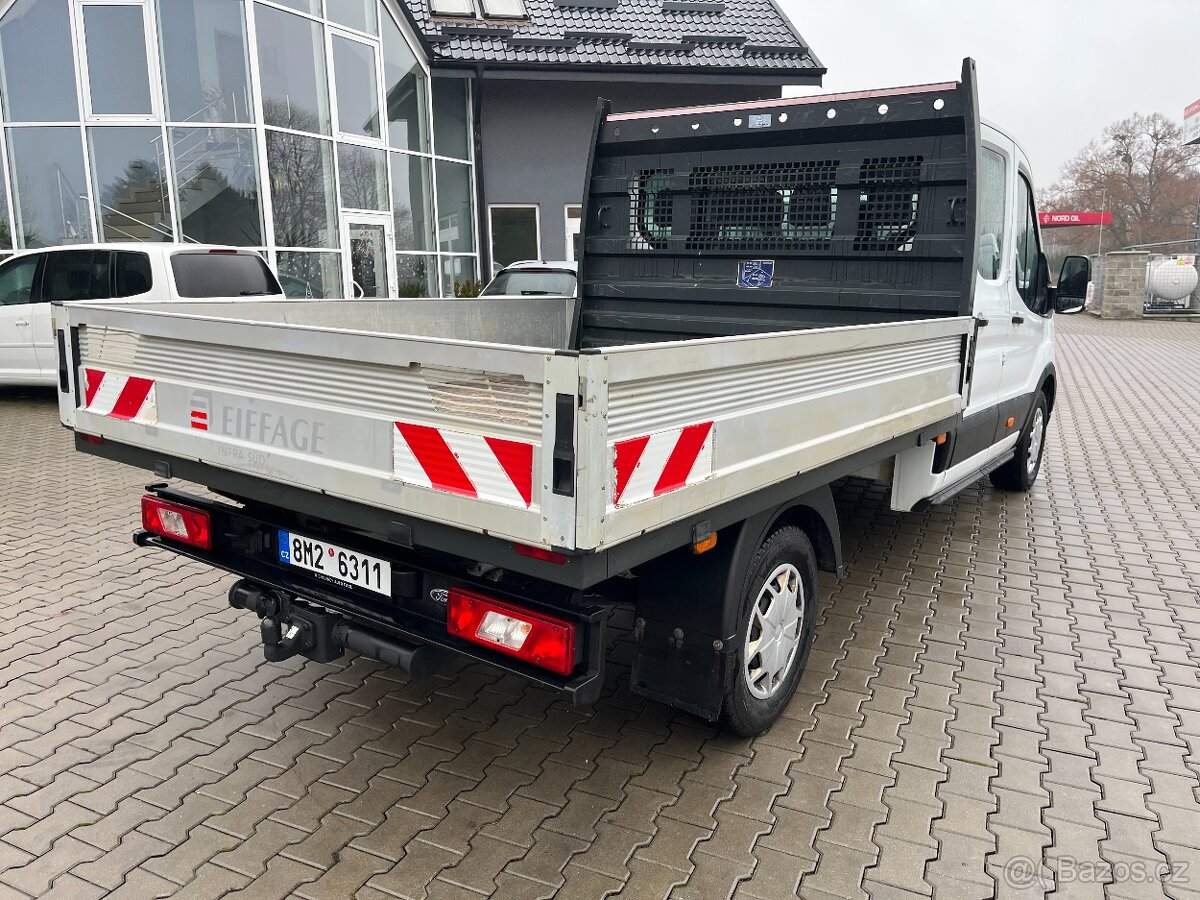 Ford Transit, 2,0 EcoBlue,valník, 96kW,klima,tempomat - 17