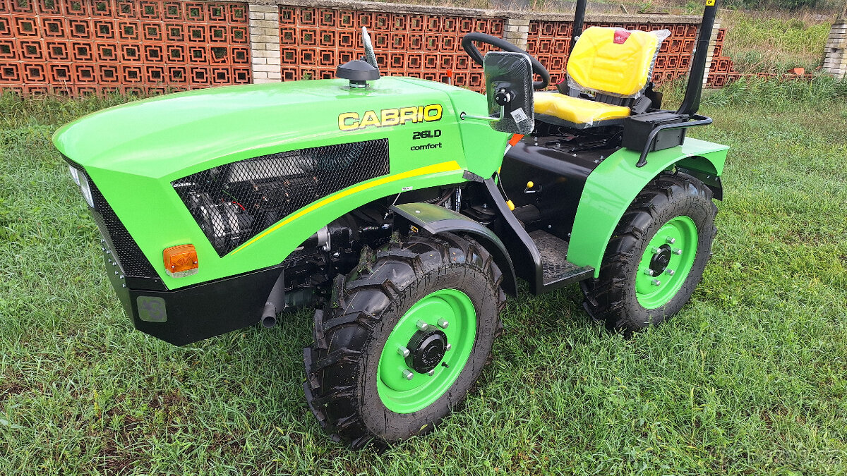 NOVÝ malotraktor CABRIO 26 LD Šálek Prostějov - 17