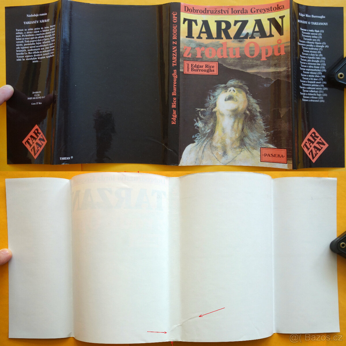 Tarzan- E. R. Burroughs/ komplet 24 knih/ NEČTENÉ, INTAKTNÍ - 17