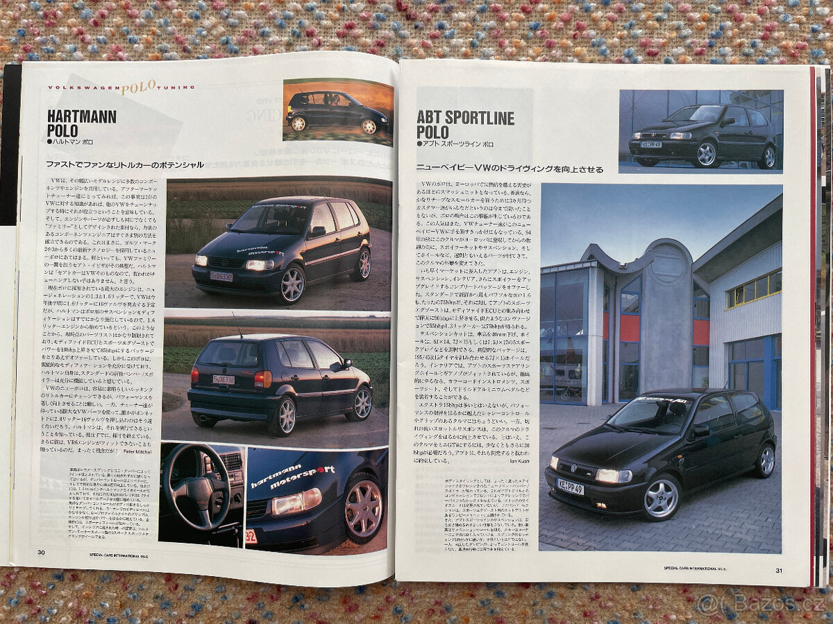 3x časopisy SPECIAL CARS VW Volkswagen 90. léta tuning - 17