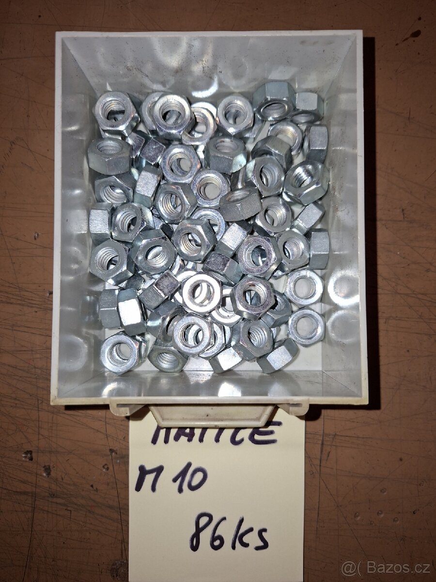 Spojovací materiál..šrouby, matice NOVÉ - 17