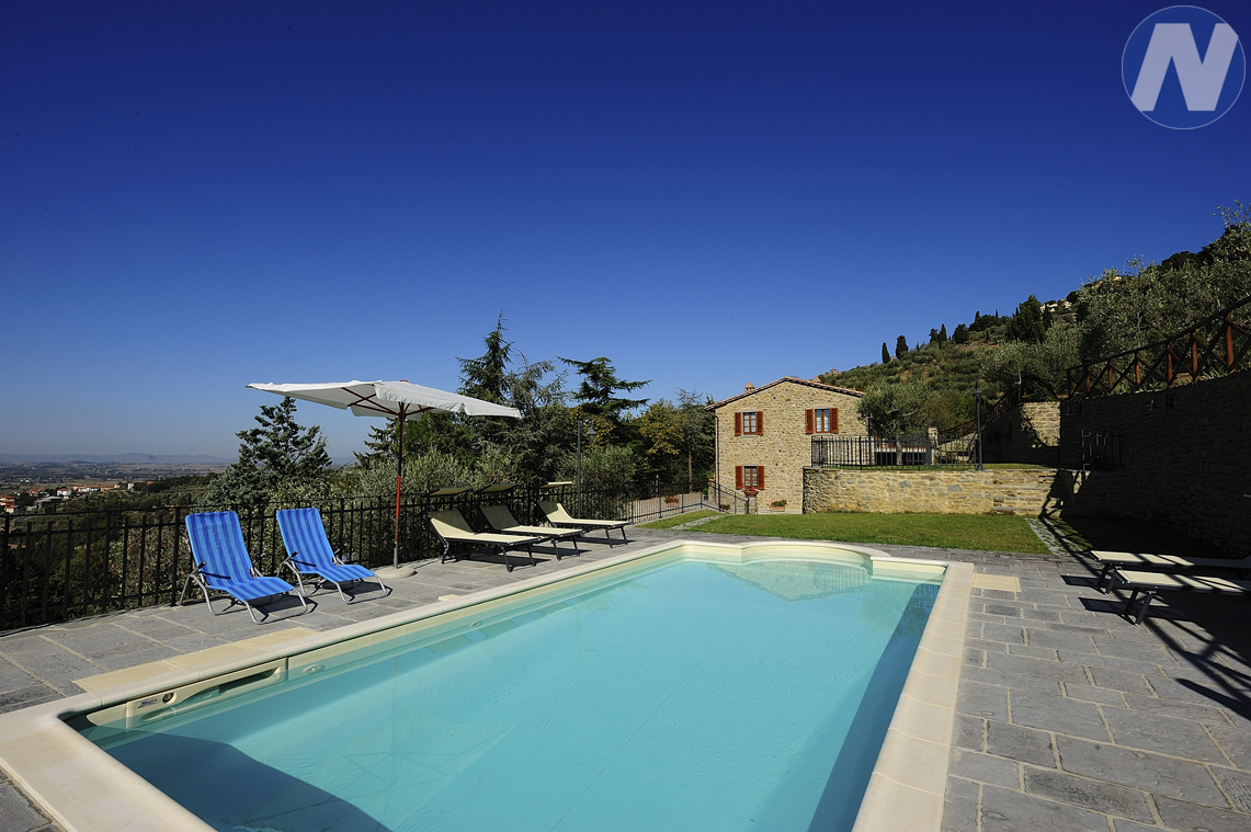 Rezidence Elisabetta 1km od města Cortona, Toskánsko - 17