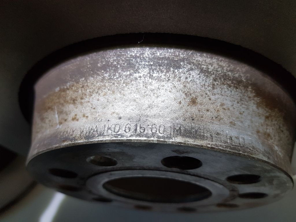 Originál zadní brzdy 1K0615601M 285 mm Octavia II RS - 17