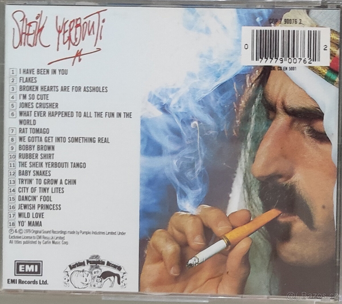 CD Frank Zappa: Různá alba - 17