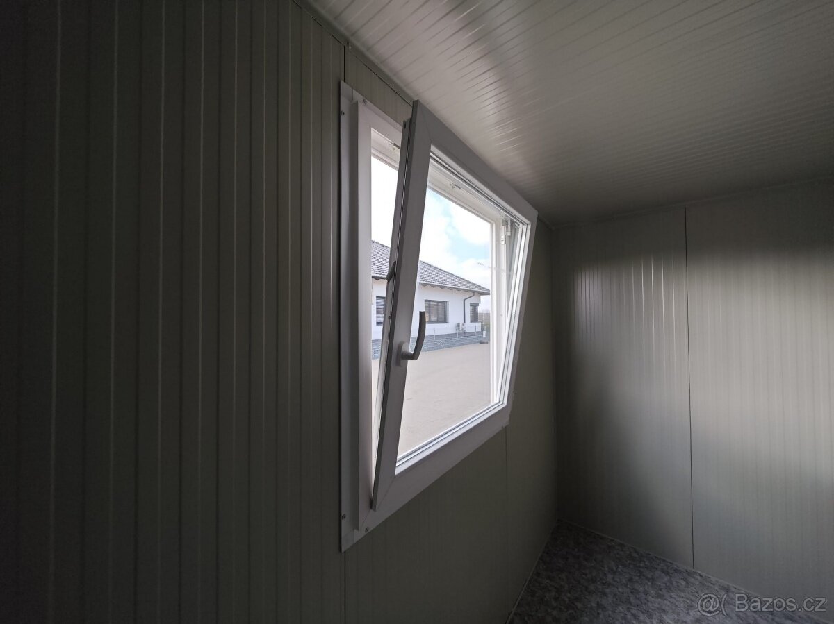 KANCELÁŘ, ZAHRADNÍ DOMEK 6.1x2.4m - 2 místnosti - 17