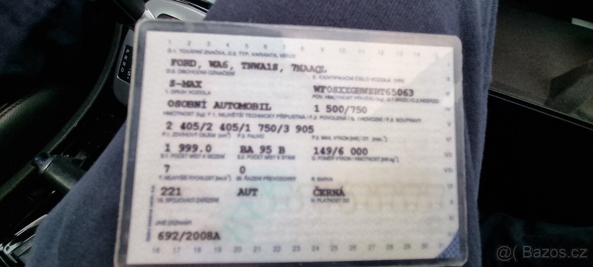 Ford s-max 7 míst ST-line automat smax - 17