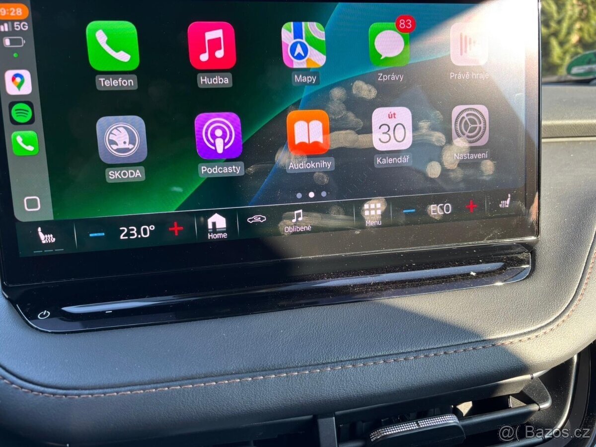 Škoda Enyaq IV 80 SOH 90%m.r.2022 matrix Kamera tepelné čerp - 17