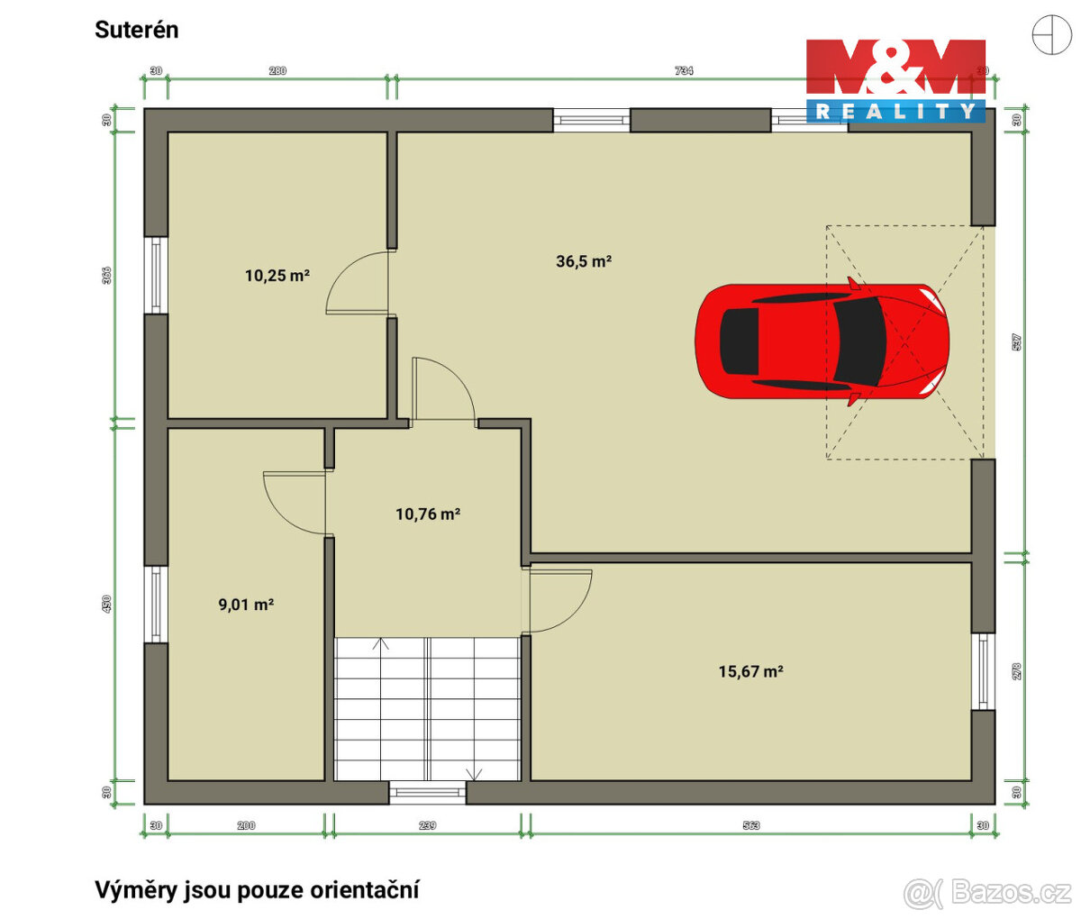 Prodej rodinného domu, 147 m², Cheb, ul. Severní - 17
