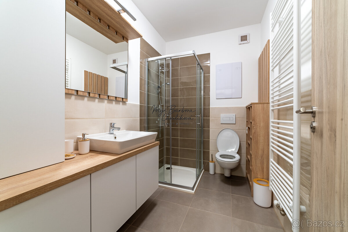 Pronájem novostavby 2+kk s balkonem a parkovacím místem, Zbů - 17