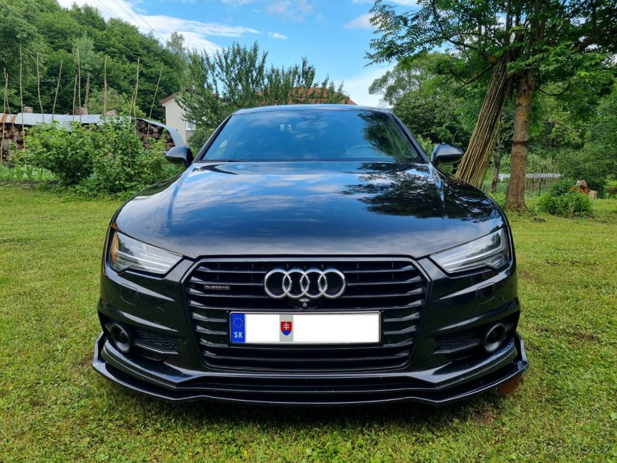 LIPKO LIPO SPOJLER AUDI A6 A7 pod predný NARAZNIK - 17
