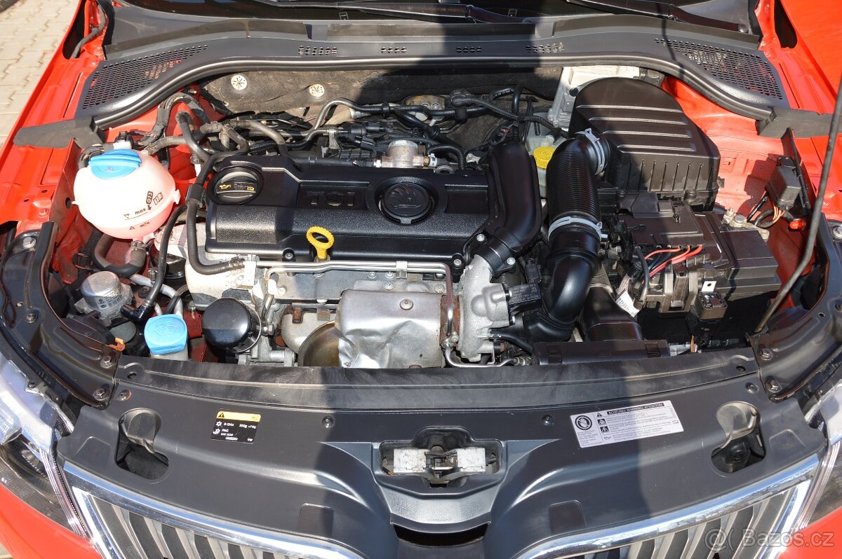 Škoda Rapid 1.4TSI 90kW DSG 91tkm 04/15 klima ALU panorama - 17