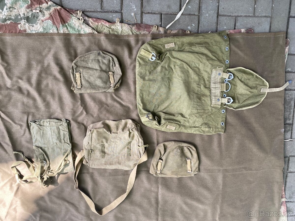 Německá helma,ww2,batoh,celta,maska,brýle,opasek - 17