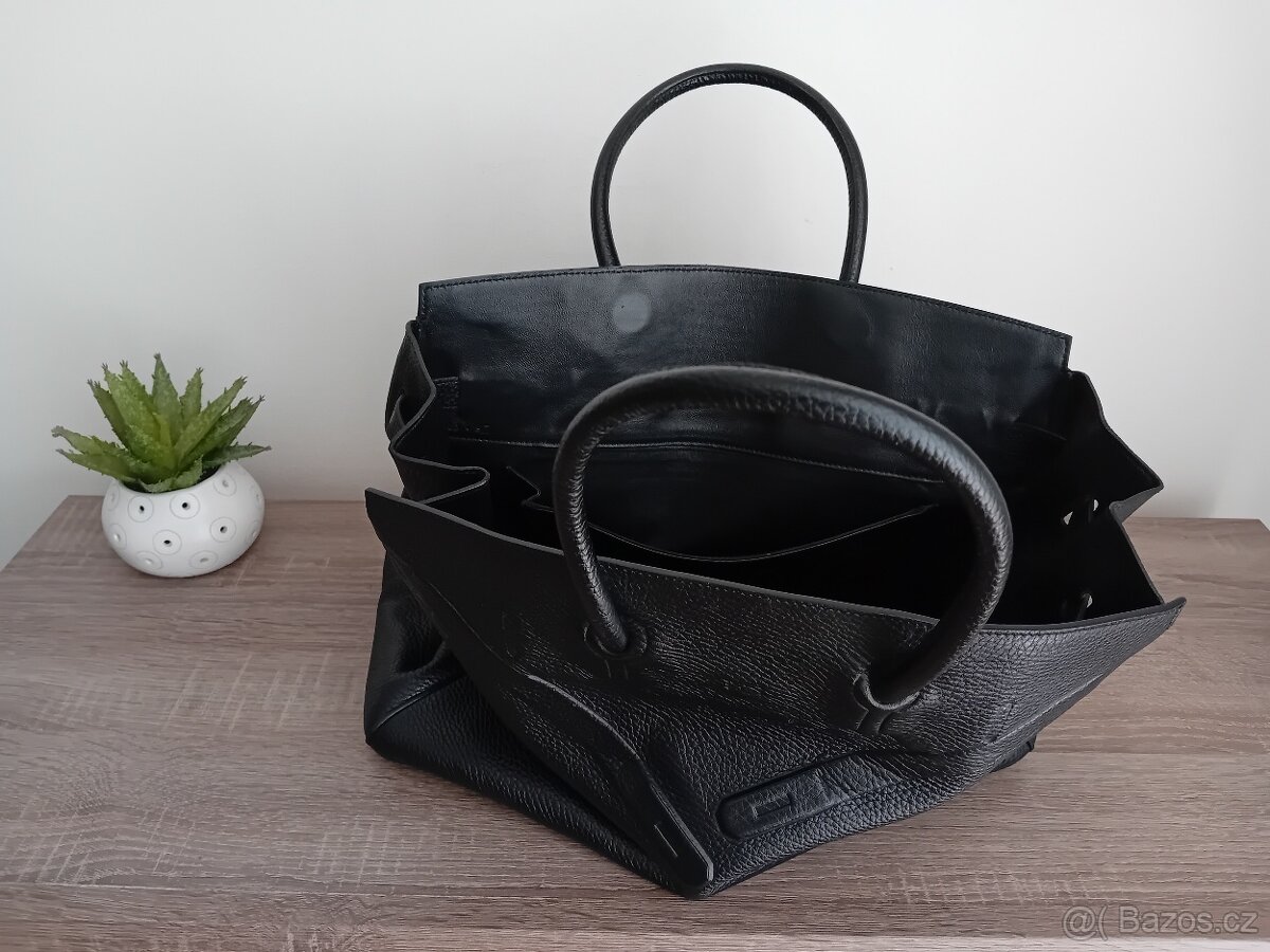 Dámská luxusní kabelka kožená - 17