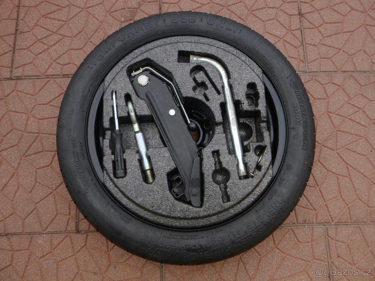 Rezerva dojezdovka originál VW 5x112 3,5Jx16 ET25,5 - 17