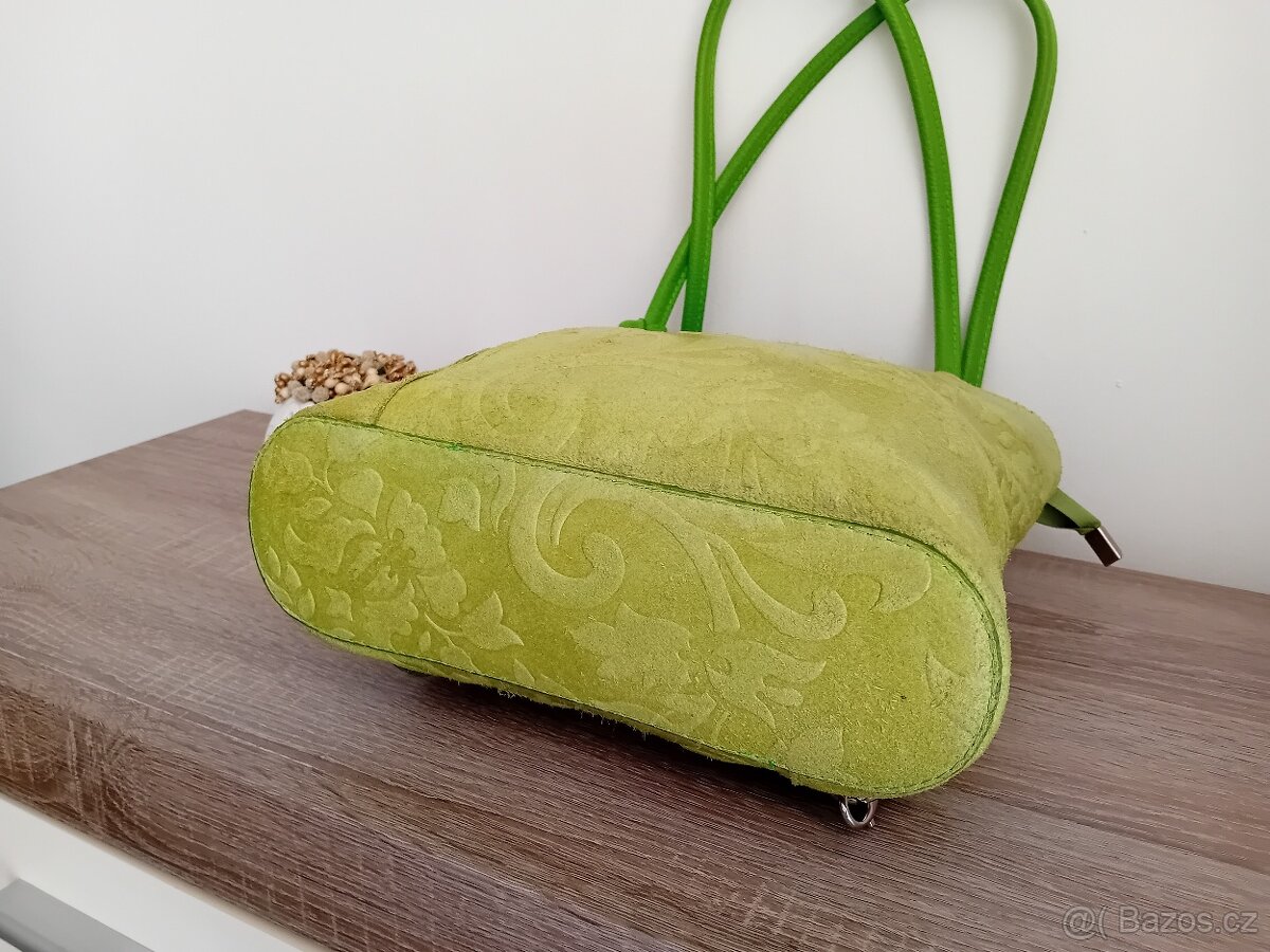 F.Z. Genuine Leather dámská kabelka + batůžek kožená - 17