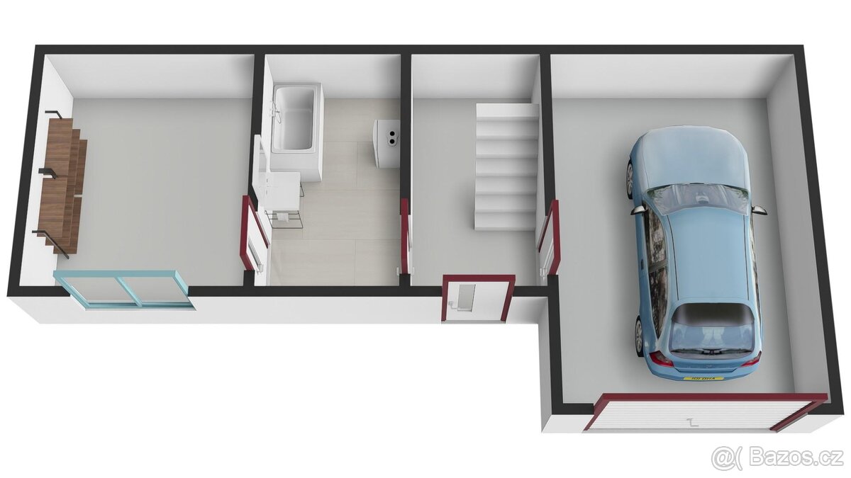 Rodinný dům 3+1, 125 m2, Železný Újezd, okres Plzeň-jih - 17