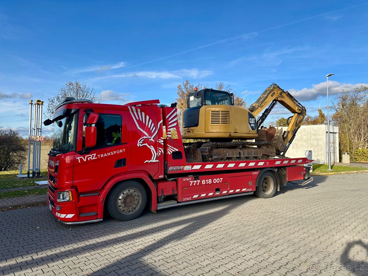 Odtahová služba přeprava strojů Most - 17