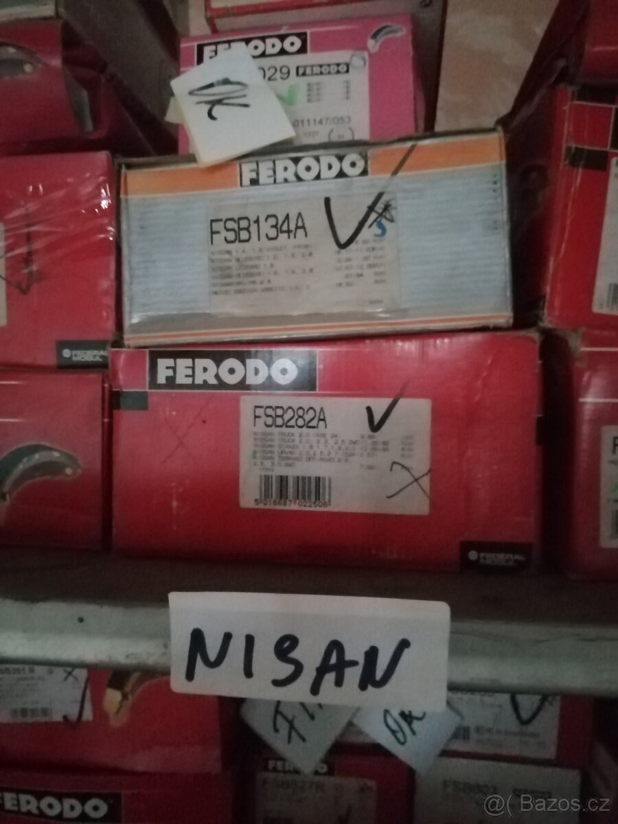 Brzdové čelist různé vozy Ferodo - 17