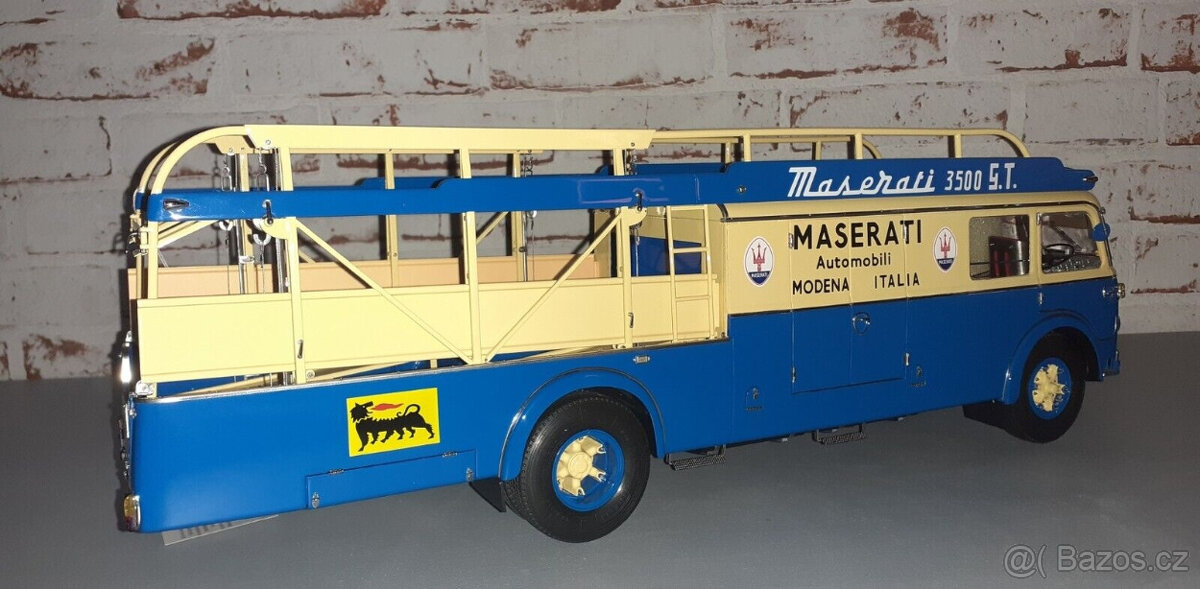 CMC Fiat racing transporter 118 NOVÝ originál M-097 - 17